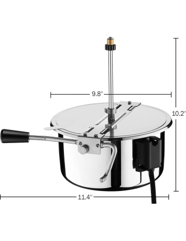 Hervidor de Reemplazo 10oz Great Northern Popcorn Acero Inoxidable