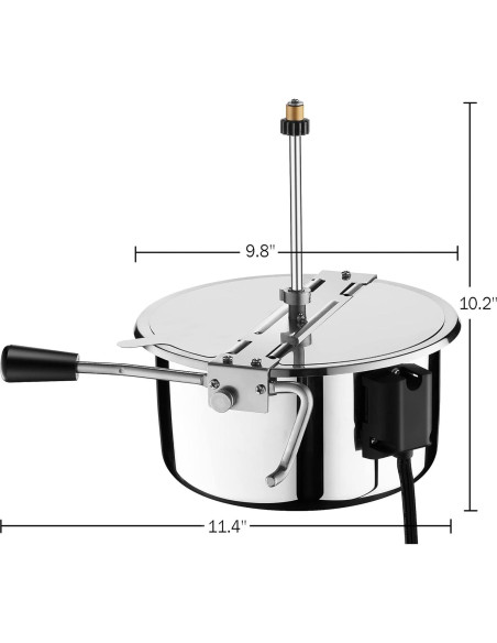 Hervidor de Reemplazo 10oz Great Northern Popcorn Acero Inoxidable