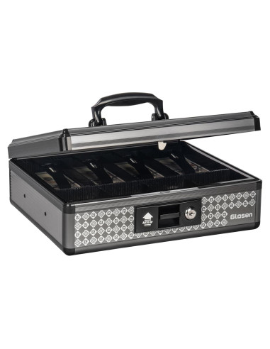 Caja de Dinero Glosen Extra Grande con Cerradura Llave 29x13.5x34.3cm