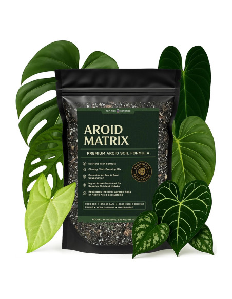 Mezcla de Suelo AROID Premium 2QT - Top-Tier Genetics - Orgánico