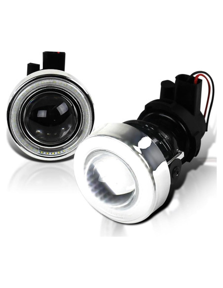 Luces de Niebla Proyector 3" LED Halo SPEC-D TUNING Ford Mustang