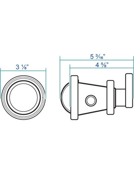 Luces de Niebla Proyector 3" LED Halo SPEC-D TUNING Ford Mustang
