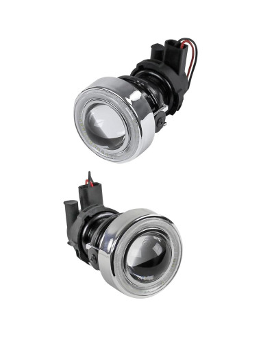 Luces de Niebla Proyector 3" LED Halo SPEC-D TUNING Ford Mustang