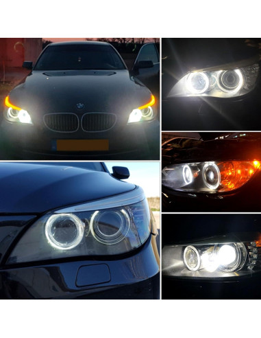 Bombilla H8 LED Angel Eyes APMAT 120W 6000K para BMW