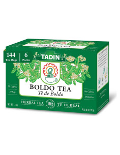 Té Herbal Boldo Tadin, Sin Cafeína, 144 Cuentos