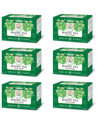 Té Herbal Boldo Tadin, Sin Cafeína, 144 Cuentos