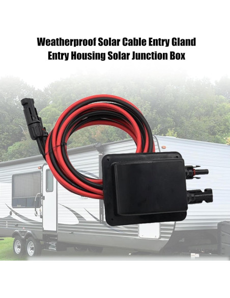 Caja de Conexión Solar a Prueba de Clima Repustor 10AWG 10 pies