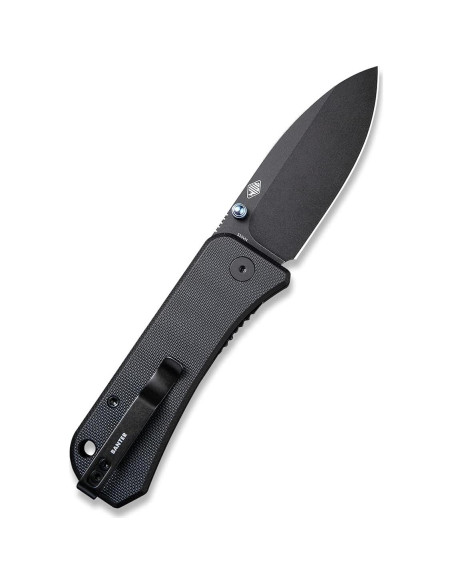 Cuchillo de bolsillo WeKnife Banter 7.37 cm S35VN Negro
