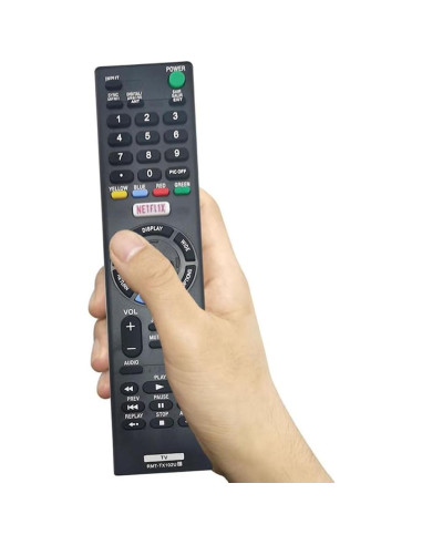 Control Remoto RMT-TX102U Reemplazo Sony para TV Bravia