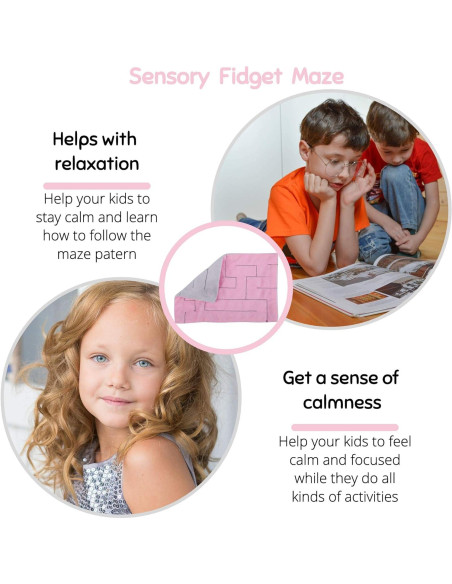 Almohadilla de Peso Aviano 2.27 kg para Niños Rosa/Gris