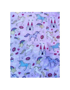 Manta Pesada Lavable Unicornio 3.18 kg 88.9x109.2 cm