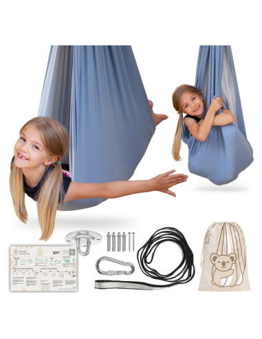 Columpio Terapéutico SWING IT para TDAH y Autismo - Suave y Resistente