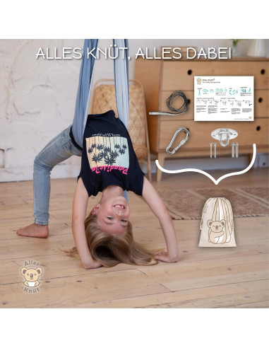 Columpio Terapéutico SWING IT para TDAH y Autismo - Suave y Resistente