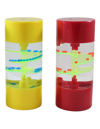 Temporizadores de Goteo de Burbuja Líquida - 2 Unidades - Colores Aleatorios