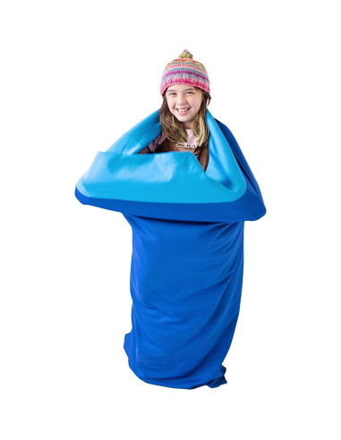 Saco de Dormir Abrazador Fun and Function Azul 155x74 cm