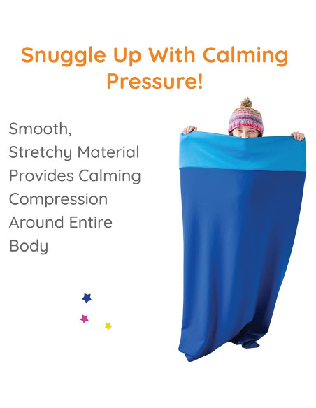 Saco de Dormir Abrazador Fun and Function Azul 155x74 cm