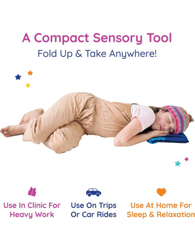 Saco de Dormir Abrazador Fun and Function Azul 155x74 cm