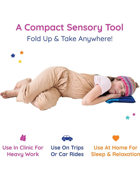 Saco de Dormir Abrazador Fun and Function Azul 155x74 cm