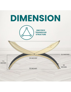 Tabla de Equilibrio FUNTASTICVENTURES 82x30cm Madera Haya 2