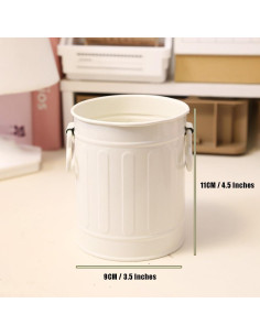 Organizador de Brochas de Maquillaje OULIGET Metal 8.9x8.9x11.4cm 2