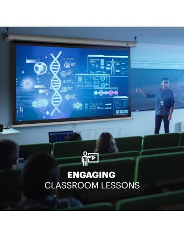 Pantalla de Proyector Manual Retráctil KODAK 100" 16:9