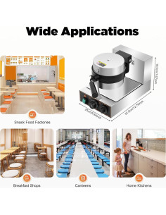 Máquina de Hacer Hamburguesas Wmpusll 1.2KW Acero Inoxidable 2