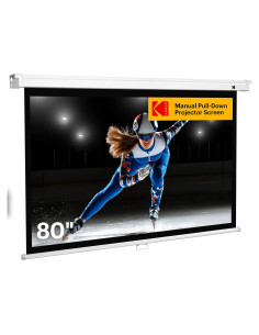 Pantalla de Proyector Manual KODAK 203 cm 16:9 para Oficina