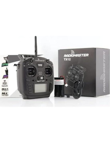 Controlador de Radio TX12 MKII RadioMaster 16 Canales ELRS