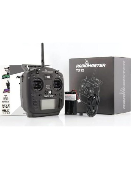 Controlador de Radio TX12 MKII RadioMaster 16 Canales ELRS