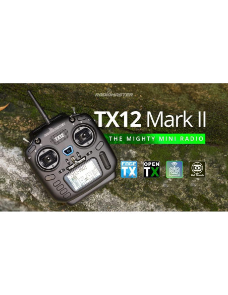 Controlador de Radio TX12 MKII RadioMaster 16 Canales ELRS