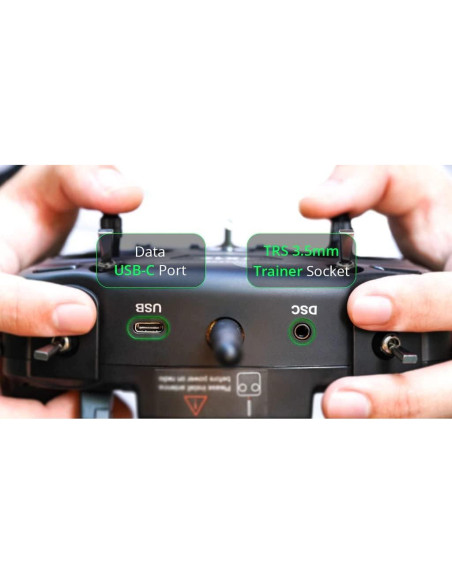 Controlador de Radio TX12 MKII RadioMaster 16 Canales ELRS