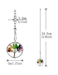 Cadenas de Extensión para Ventilador de Techo Hyamass - 2 Piezas 2