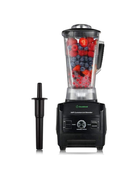 Licuadora Cleanblend 1800W 3HP 64oz Profesional Libre BPA