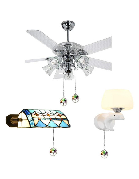 Cadenas de Extensión para Ventilador de Techo Hyamass - 2 Piezas