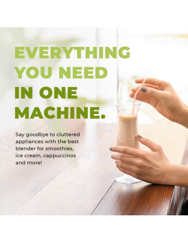 Licuadora Cleanblend 1800W 3HP 64oz Profesional Libre BPA