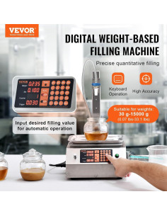 Máquina de Llenado de Líquidos VEVOR 10L, 17L/min, Automática 2