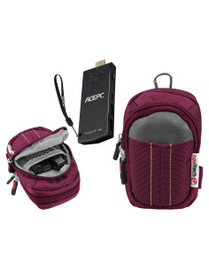 Funda de bolsa para mini PC Navitech Purple 13x9x4.5cm