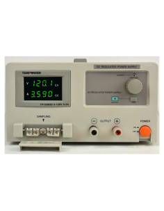Fuente de Alimentación Lineal DC TekPower TP12003D 0-120V 3A