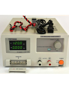 Fuente de Alimentación Lineal DC TekPower TP12003D 0-120V 3A 2