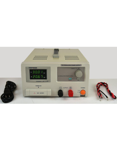 Fuente de Alimentación Lineal DC TekPower TP12003D 0-120V 3A
