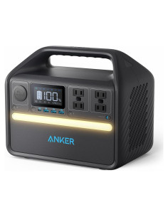 Estación de Energía Portátil Anker 535, 512Wh, 500W, 9 Puertos