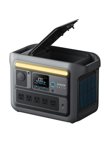 Estación de Energía Portátil Anker SOLIX C800, 1200W, 768Wh