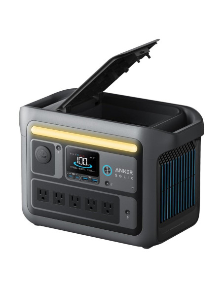 Estación de Energía Portátil Anker SOLIX C800, 1200W, 768Wh