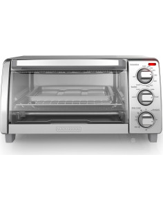 Horno Tostador BLACK+DECKER 4 Rebanadas Acero Inoxidable 2