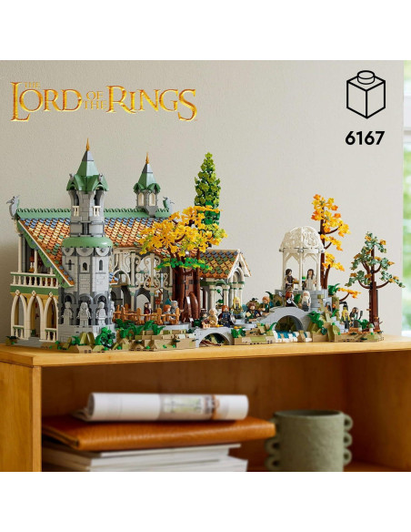 LEGO El Señor de los Anillos Rivendel 10316 - 6167 Piezas