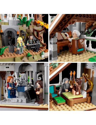 LEGO El Señor de los Anillos Rivendel 10316 - 6167 Piezas