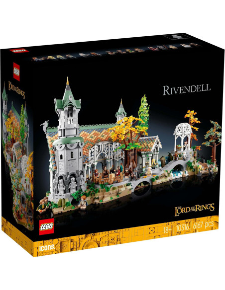 LEGO El Señor de los Anillos Rivendel 10316 - 6167 Piezas