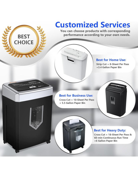 Trituradora Bonsaii Personalizable 10.4 kg, 18 Hojas, 60 Min Continuo