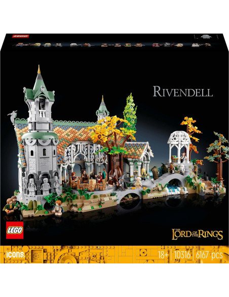 LEGO El Señor de los Anillos Rivendel 10316 - 6167 Piezas