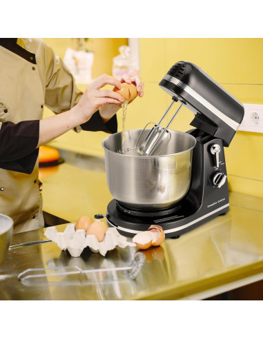 Batidora de Cabeza Inclinada Complete Cuisine 3.5L Negra